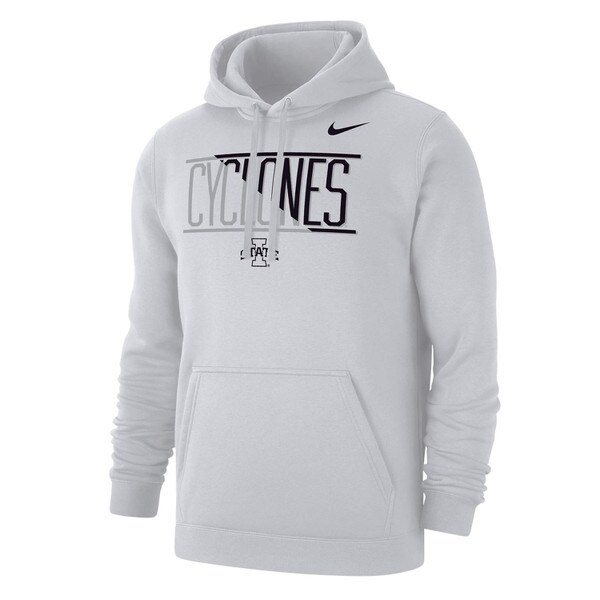 Nike Cyclones WO25 White Hooded Sweatshirt
